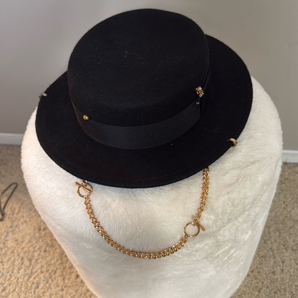 Ruslan Baginskiy wool wide brim hat